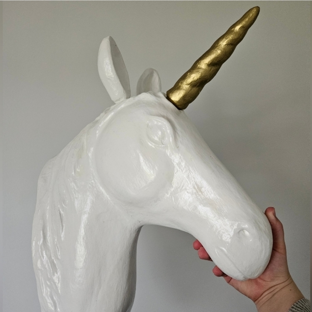 Pottery Barn Unicorn Mount